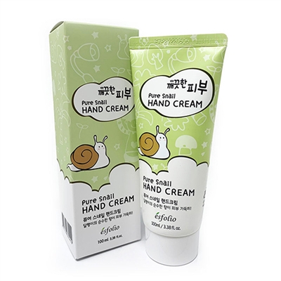 Esfolio Pure Snail Hand Cream 3.38oz / 100ml