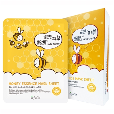 Esfolio Honey Essence Mask 10 Sheets