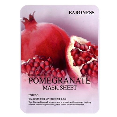 Baroness Pomegranate Mask Sheet 10 Sheets