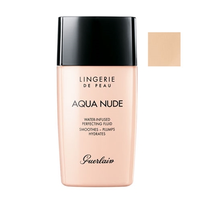 Guerlain Lingerie De Peau Aqua Nude Water-Infused Perfecting Fluid SPF 20 02N Light 1.0oz / 30ml