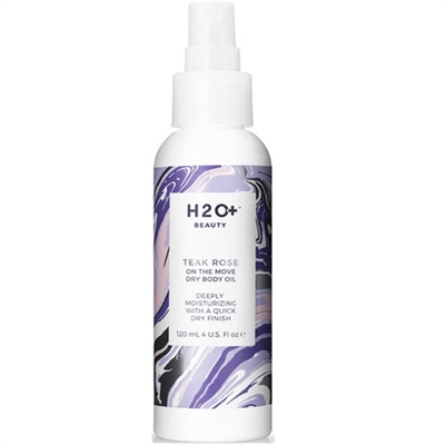 H2O Plus Teak Rose On The Move Dry Body Oil 4oz / 120ml