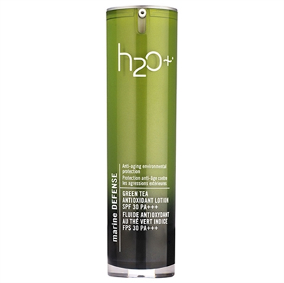 H2O Plus Marine Defense Green Tea Antioxidate Lotion Broad Spectrum SPF30 1.3oz / 38ml