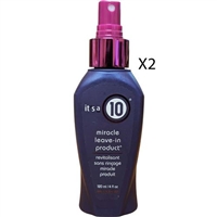 Its A 10 Miracle Leave In Product No Cap 4oz / 120ml 2 Packs