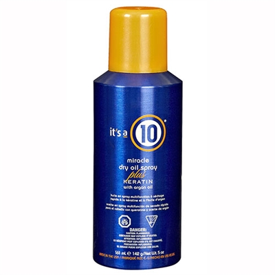 It's A 10 Miracle Dry Oil Spray Plus Keratin With Argan Oil 5oz / 161ml
