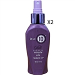 Its a 10 Silk Express Miracle Silk Leave in No Cap 4oz / 120ml 2 Packs