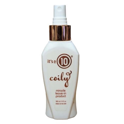 Its A 10 Coily Miracle Leave In Product No Cap 4oz / 120ml