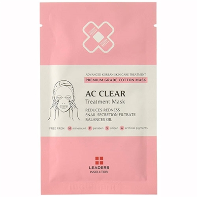 Leaders Insolution AC Clear Treatment Mask 1 Sheet