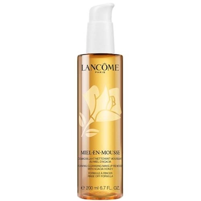 Lancome MielEn Mousse Foaming Cleansing Makeup Remover With Acacia Honey 6.7oz / 200ml