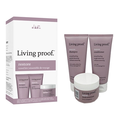 Living Proof Restore Repairing & Damage Reversing Travel 3pc Kit