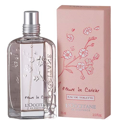 Fleurs De Cerisier by LOccitane for Women 2.5oz Eau De Toilette Spray