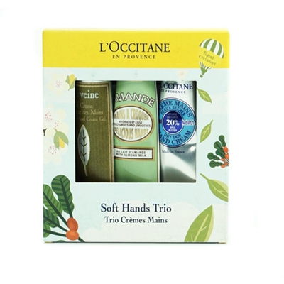 L'Occtane Travel Exclusive Soft Hands Trio Set