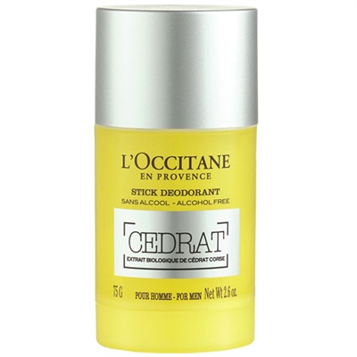 L'Occitane Cedrat Stick Deodorant 2.6oz / 75g