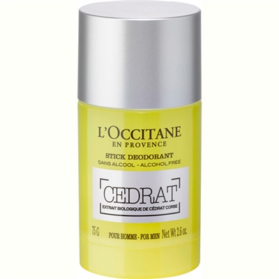L'Occitane Cedrat Stick Deodorant 2.6oz / 75g