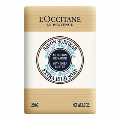 LOccitane Shea Milk Sensitive Skin Extra Rich Soap 8.8oz / 250g