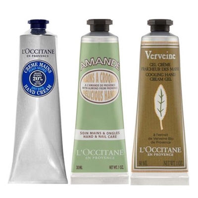 LOccitane Travel Exclusive Soft Hands Trio