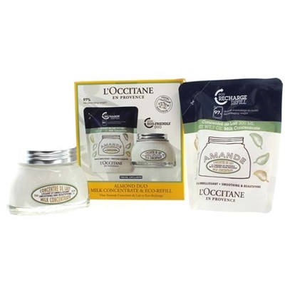 LOccitane Almond Duo Milk Concentrate  Eco Refill