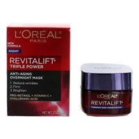 LOreal Revitalift Triple Power Anti Aging Overnight Mask 1.7oz / 48g