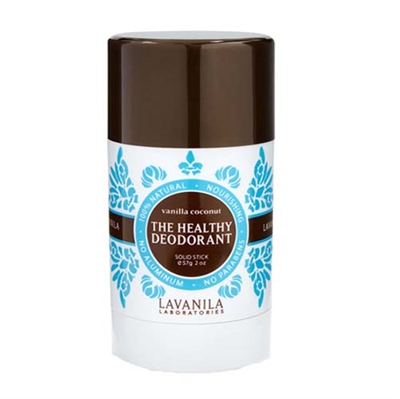 Lavanila The Healthy Deodorant Vanilla Coconut Solid Stick 2oz / 57g
