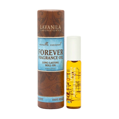 Lavanila Forever Fragrance Oil Roll-On Vanilla Coconut 0.27oz / 8ml