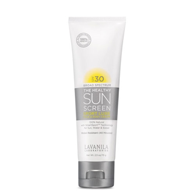 Lavanila The Healthy Sunscreen Sport Luxe Face & Body Cream SPF30 2.5oz / 70g