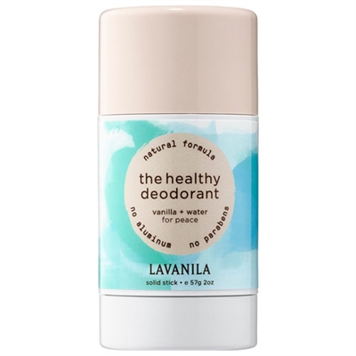 Lavanila The Healthy Deodorant Vanilla + Water Solid Stick 2oz / 57g