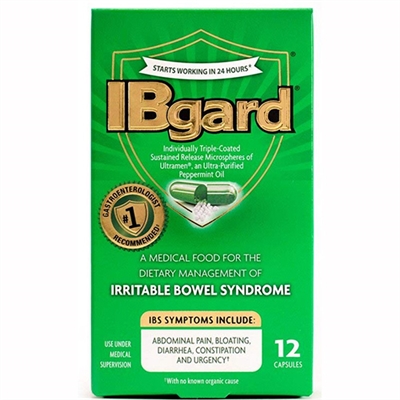 IBgard Irritable Bowel Syndrome 12 Capsules