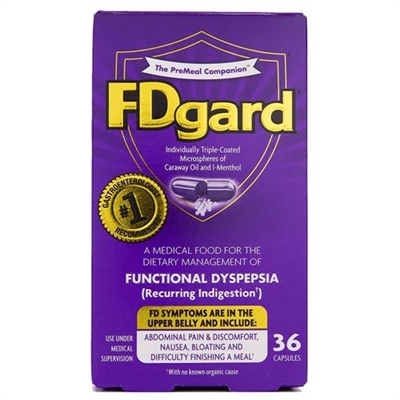 FDgard Indigestion Functional Dyspepsia 36 Capsules