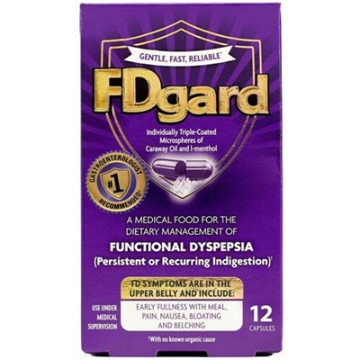 Fdgard Indigestion Relief 12 Capsules