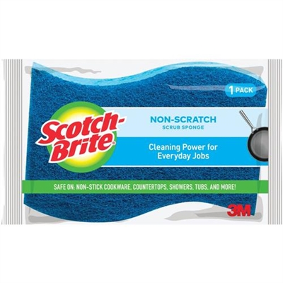 Scotch Brite Non Scratch Scrub Sponge 1 Pack