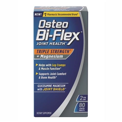 Osteo Bi Flex Joint Health Triple Strength Magnesium 80 Coated Tablets