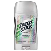 Speed Stick Power Fresh Antiperspirant Deodorant Stick 3oz / 85g