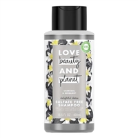 Love Beauty and Planet Shea Charcoal and Bergamot Sulfate Free Shampoo 13.5oz / 400ml