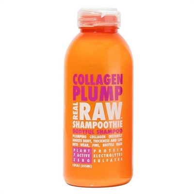 Real Raw Shampoothie Collagen Plump Bodyful Shampoo 12oz / 355ml