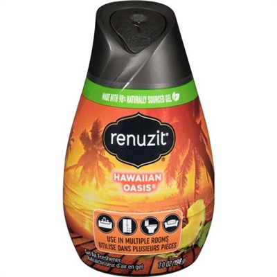 Renuzit Hawaiian Oasis Gel Air Freshener 7oz / 198g