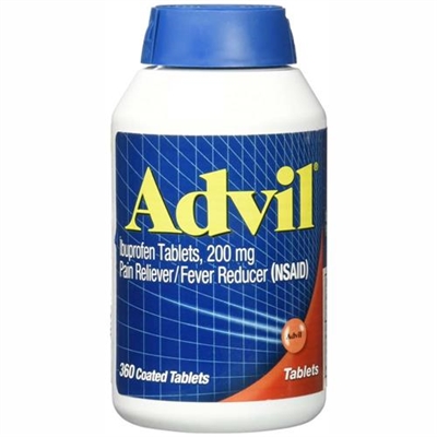 Advil Pain Reliever Fever Reducer 260 Count Coated Tablets