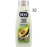 VO5 Avocado Cream With Moroccan Argan Oil Conditioner 12.5oz / 370ml 2 Packs