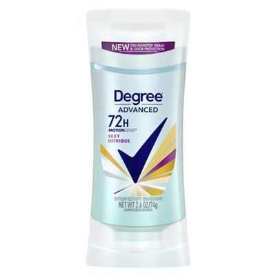 Degree Advanced 72 Hour Motionsense Deodorant Sexy Intrigue 2.6oz / 74g