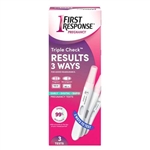First Response Triple Check Pregnancy Test Kit 3 Tests
