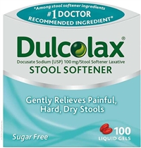 Dulcolax Stool Softener 100 Liquid Gels