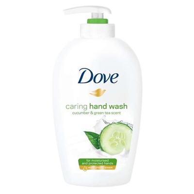 Dove Caring Hand Wash Cucumber And Green Tea Scent 250ml