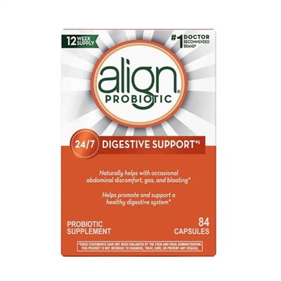 Align Probiotic 24 7 Digestive Support 84 Capsules