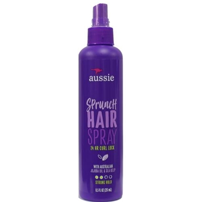 Aussie Sprunch Hair Spray 24HR Curl Lock 8.5oz / 251ml
