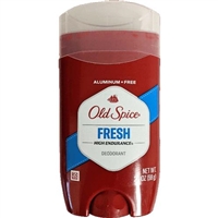 Old Spice Fresh High Endurance Aluminum Free Deodorant 2.4oz / 68g