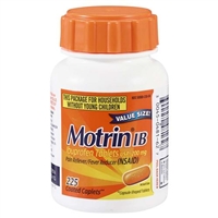 Motrin IB Ibuprofen Tablets Pain Reliever Fever Reducer 225 Coated Tablets