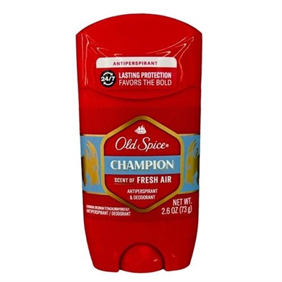 Old Spice Champion Antiperspirant and Deodorant Scent of Fresh Air 2.6oz / 73g