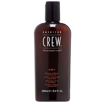 American Crew 3In1 Shampoo, Conditioner, And Body Wash 8.4oz / 250ml