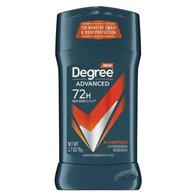 Degree Advanced 72 Hour Antiperspirant Deodorant Adventure 2.7oz / 76g