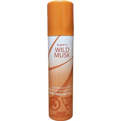 Wild Musk by Coty for Women 2.5oz Cologne Body Spray