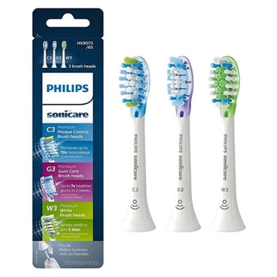 Philips Sonicare 3 Replacement Brush Heads Variety Pack