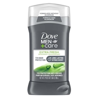 Dove Men + Care Extra Fresh 72 Hour Deodorant Citrus Scent 3oz / 85g